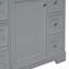 Meuble-lavabo 36 po sans lavabo, base d'armoire seulement, une armoire et six tiroirs-111124054