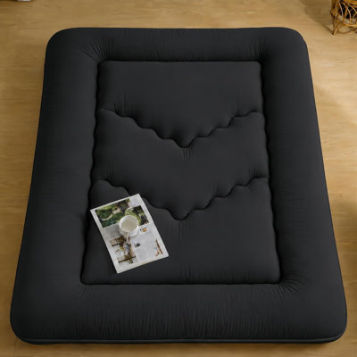 Japanese Floor Mattress,6" Thicken Futon Mattress Tatami Mat for Camping,Pet Mat,Twin 80''X 54"(Green)