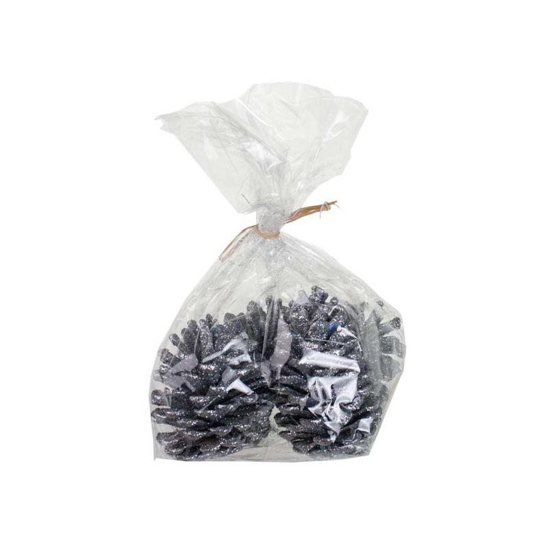 10cm Plants & Flowers Ornament Accessory, Silver