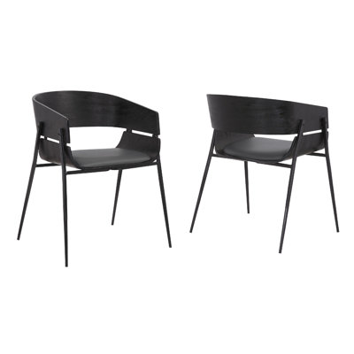 Keiralee 1'' H Faux Leather Armchair