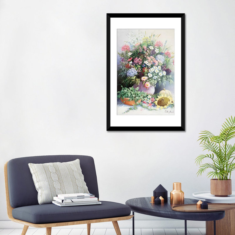 « la chaleur de la saison », reproduction sur toile, H 32 po x l 24 po x P 1 po, Papier d'art encadré noir, Blanc