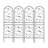 2 Pack Metal Garden Trellis