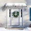 Auvent de porte rétractable en polycarbonate VEVOR-90763978-90763979