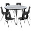 Ensemble de table d'activités flexibles en stratifié 47,5 po Goddard-50640925-126309840