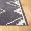 Tapis gris anthracite / ivoire en polypropylène tissé à la machine Jean-Louis-1278777655