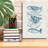 Driftwood Blue Fish 2' by Mercedes Lopez Charro Canvas Wall Art-750227105