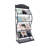 Multi-layer Floor-Standing Magazine Rack Display Rack