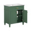 Ensemble de meuble-lavabo autoportant 30 po avec lavabo en céramique 30 po-1902862326