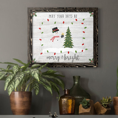 " Merry And Bright " Painting Print