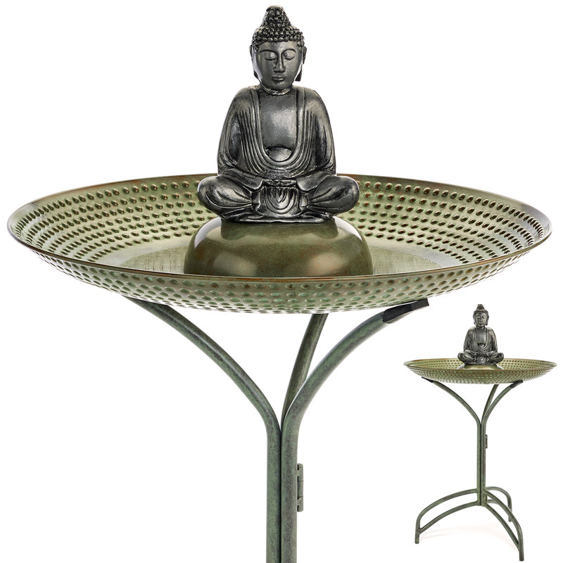 Bain d'oiseaux sur piédestal Sohvi