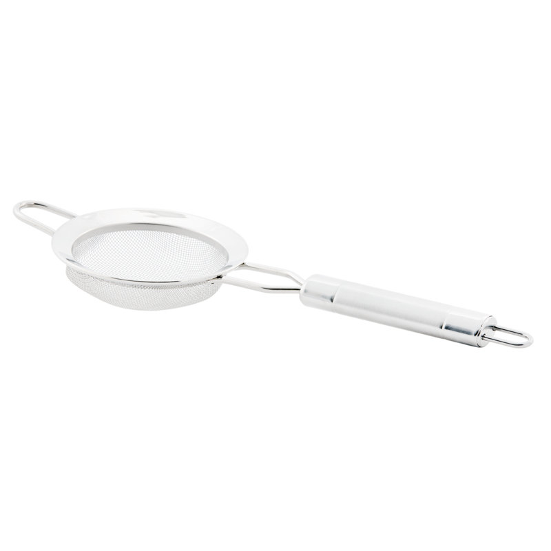 ROYALFORD Stainless Steel Tea Strainer, 10.3cm H x 18cm W x 11cm D