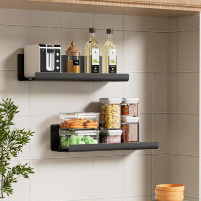 Raichelle 2 Piece Floating Shelf