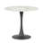 Cambon Round Metal Base Dining Table-1392757666