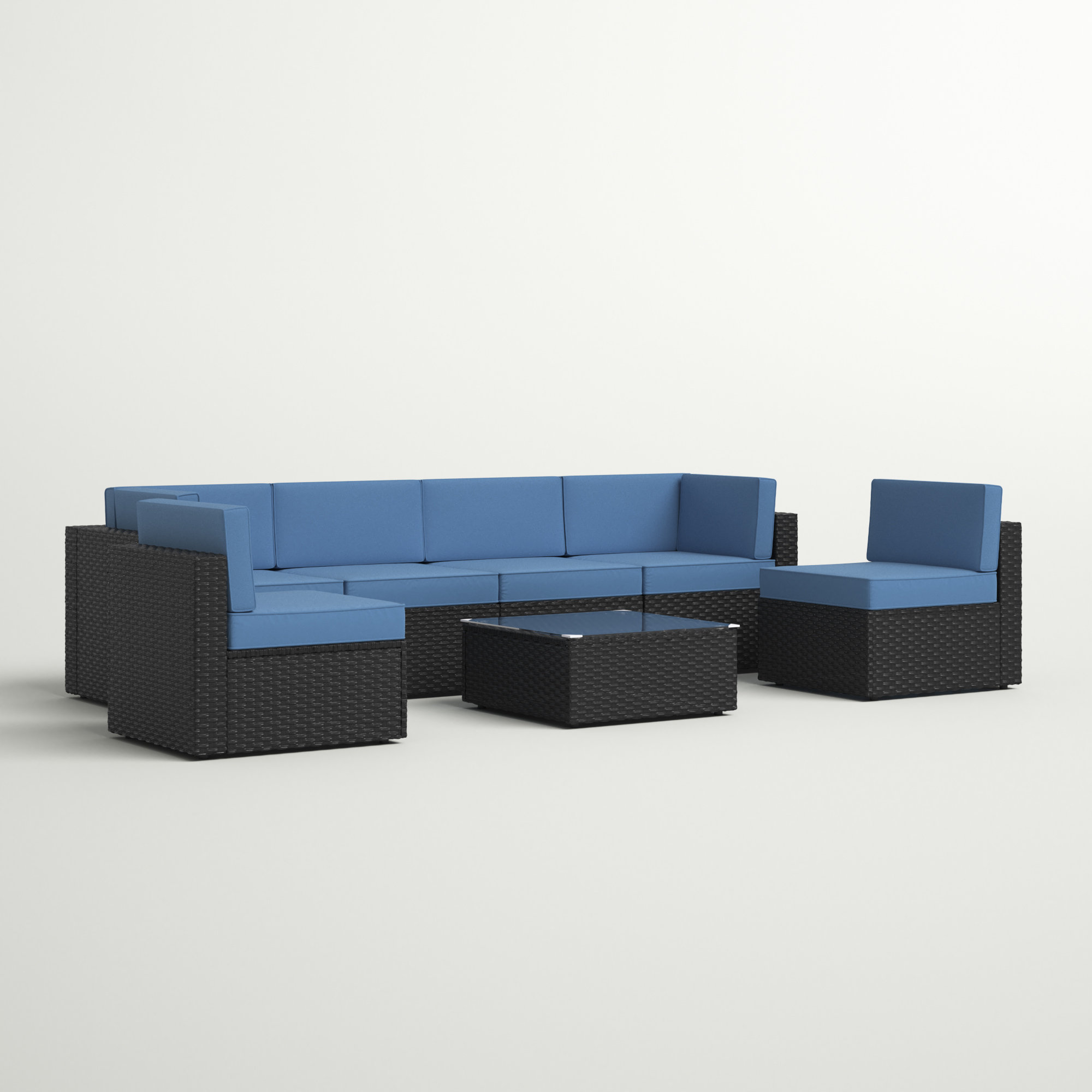Outdoor Furniture Merton Piece Sectional Wayfair Merton Piece