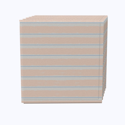 100% Cotton Striped Square Napkin
