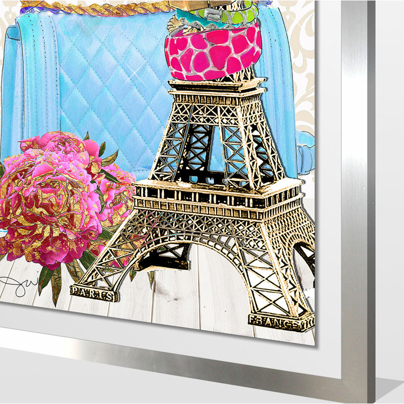Paris Paris - reproduction d'impression, H 51,5 po x l 35,5 po x P 0,75 po, H 27,5 po x l 21,5 po x P 0,75 po