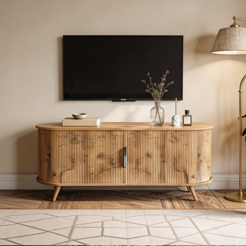 Meuble télé 50 po avec station de charge Modern