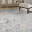 Tapis abstrait gris clair / bleu N'Keal-525112259-447731238
