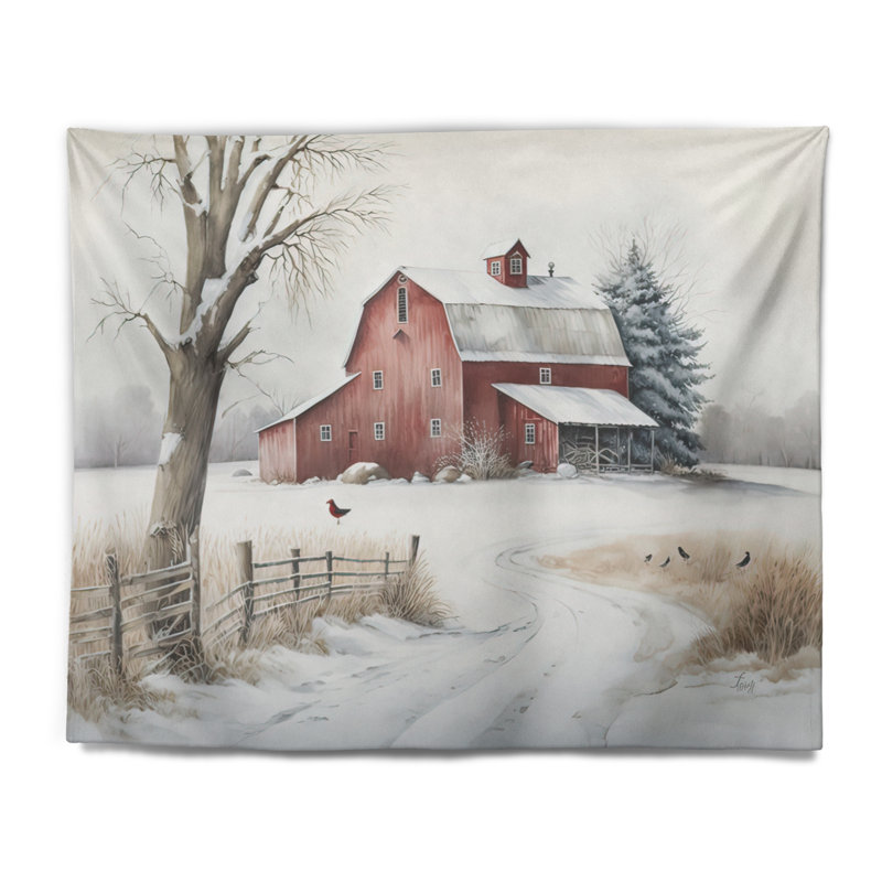 Polyester Tapestry, 32" H x 39" W