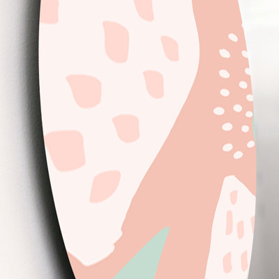 Abstract Wall Decor on Metal