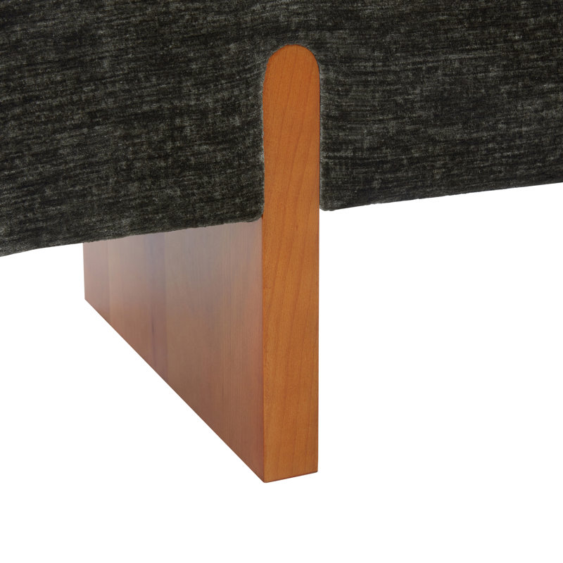 Banc rembourré Caselynn, Vert foncé
