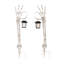 2 Piece Skeleton Arm Garden Stake