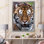 Portrait d'un tigre de Sibérie - reproduction sur toile