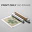 «I Burlap Palm Silhouette I», impression sur toile seulement - non encadrée-1715622022