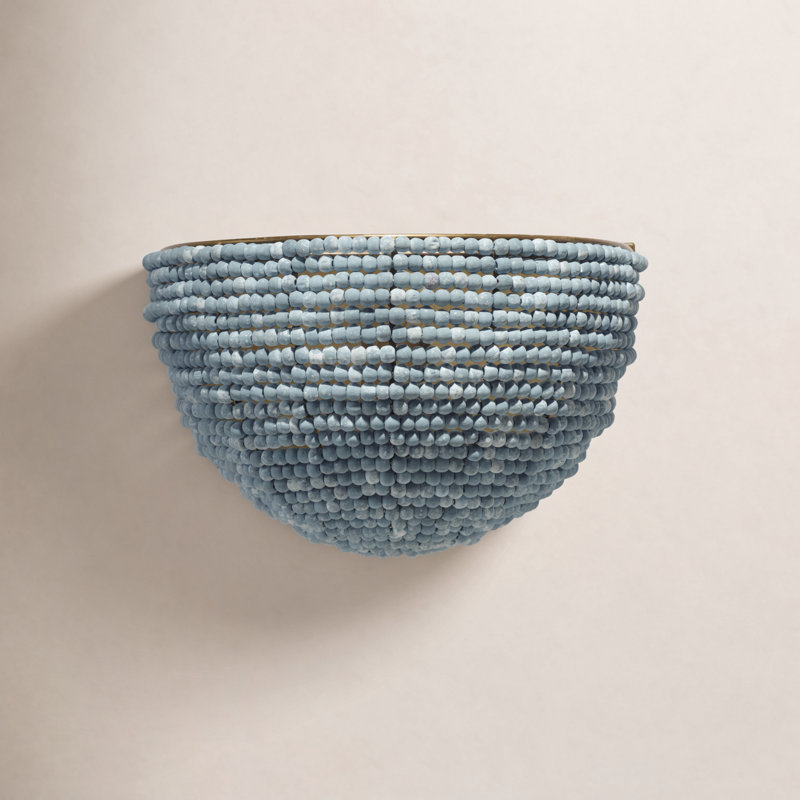 Barnacle 1 - Light Flush Mounted Sconce, Blue, Gold