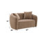 Ensemble de salon Keith Brown Chenille 3PCS-1657268422