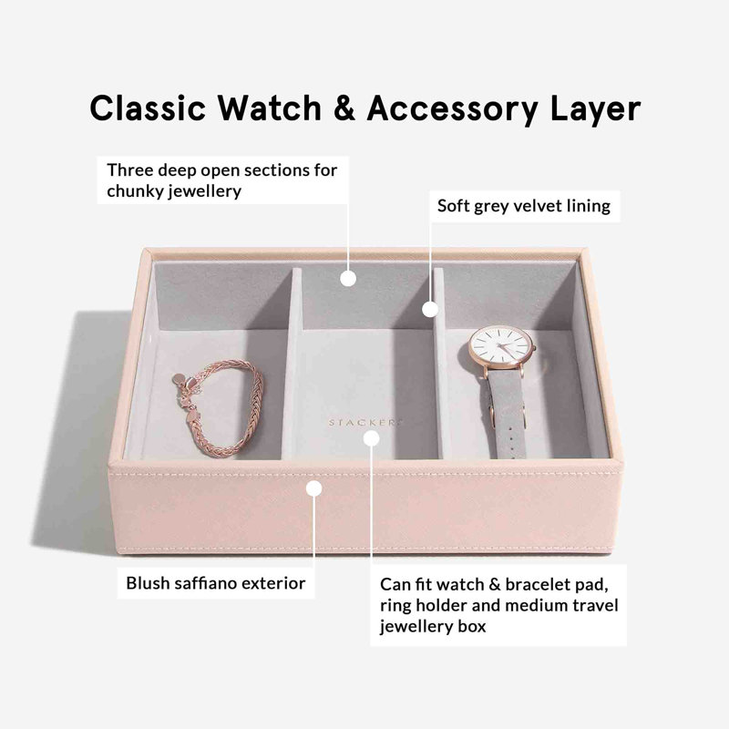 Accessory Box +, Blush Pink