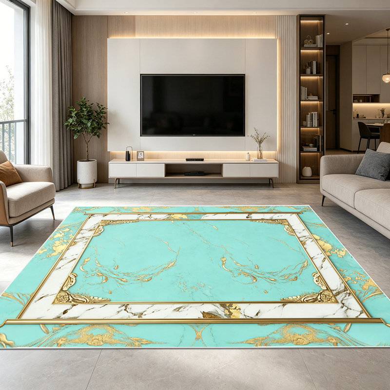 1PC Red and White Checkered area rugs for Living Room, Soft and Comfortable, Suitable for all seasons, easy-to-maintain, machine washable Indoor floor mat, Under Table Farmhouse suitable for dining room, kitchen entryway, bedroom, patio, hallway,