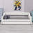 Upholstered Daybed With LED Belt And Trundle-106762260