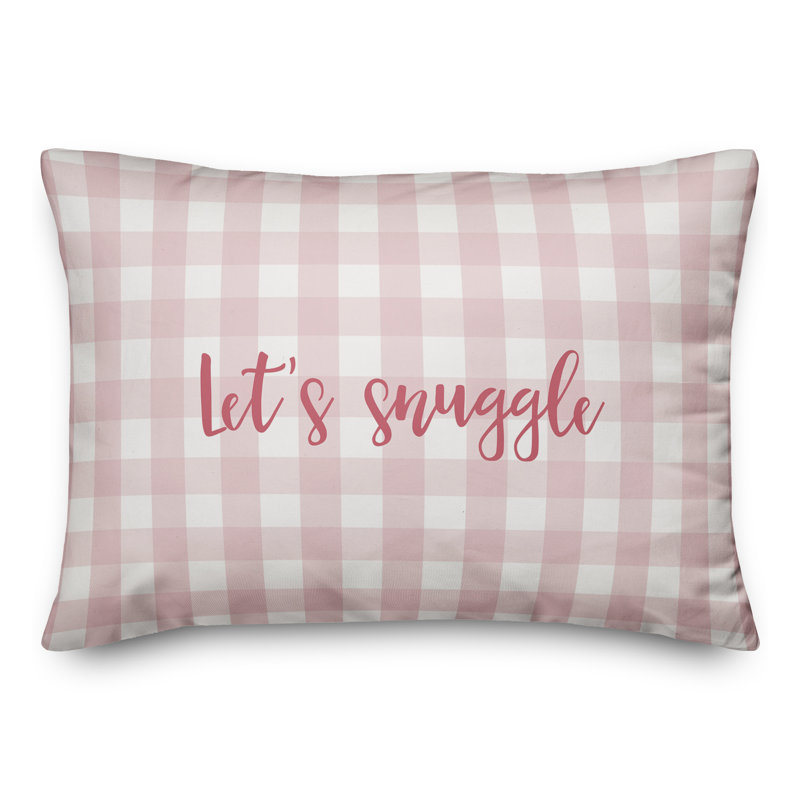  Coussin Let's Snuggle, Rose