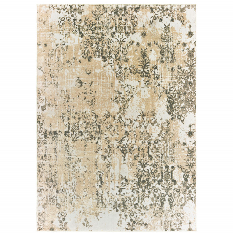 Laurie Abstract Indoor Rug, Rectangle 7'10" x 10'10"