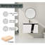Meuble-lavabo mural moderne avec lavabo en céramique-209024229