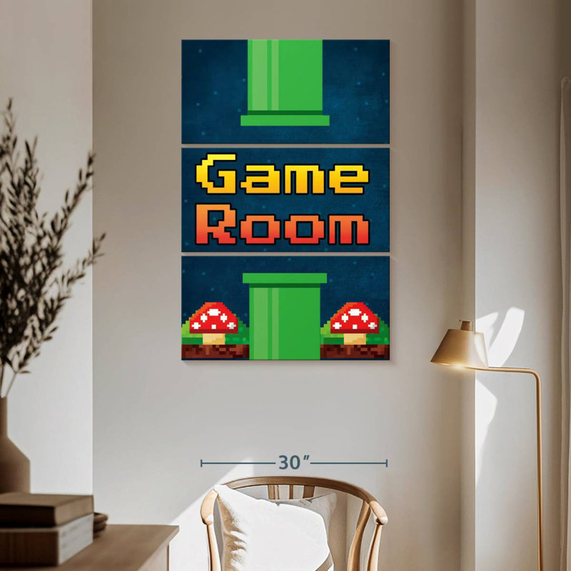 Keiraleigh Game Room Pipes, 65" H x 42" W