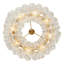 Theresa Cluster Chandelier with Glass Accents-448028094-448028095
