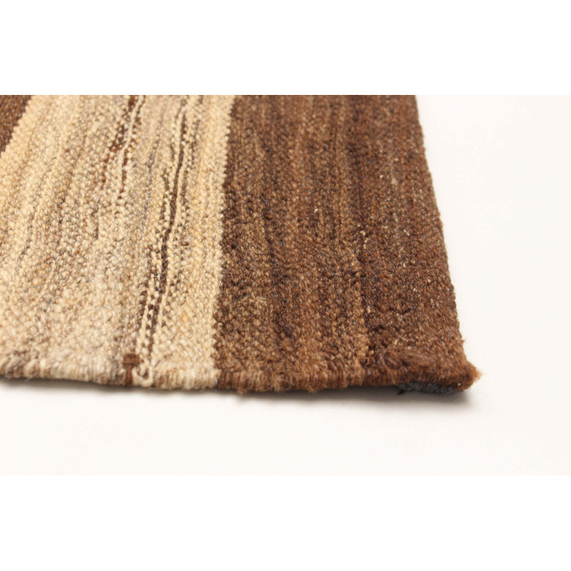 Boho brun Kilim 4 pi 7 po x 6 pi 8 po