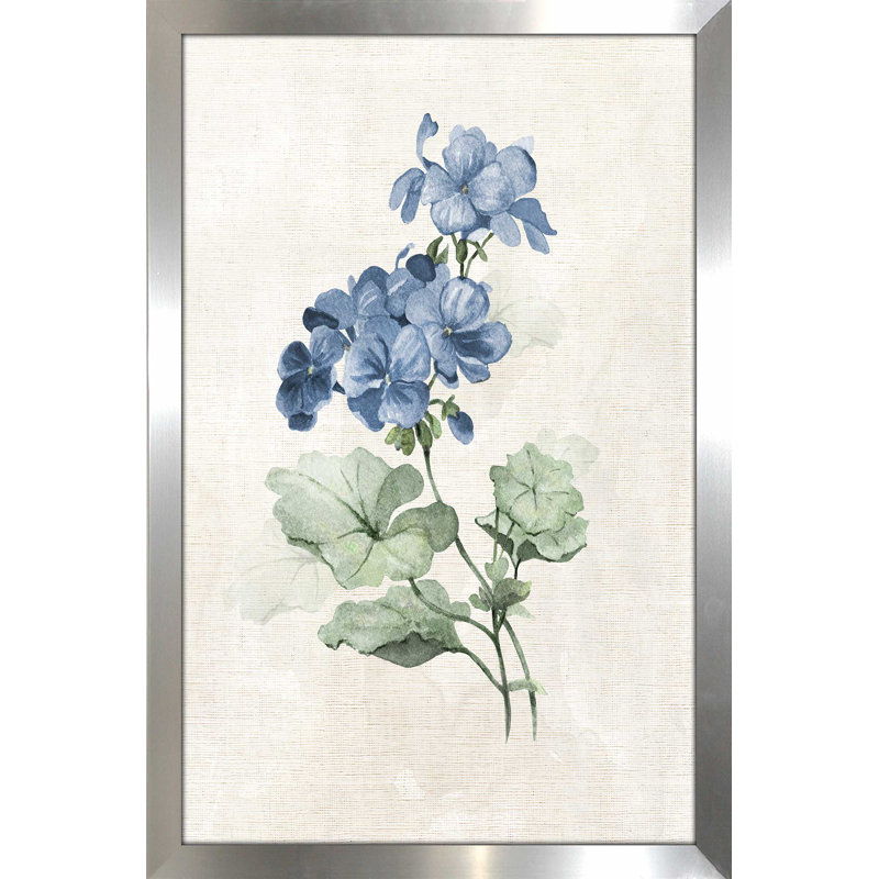 "Farmhouse Periwinkle I", reproduction sur acrylique, H 27,5 po x l 21,5 po x P 0,75 po