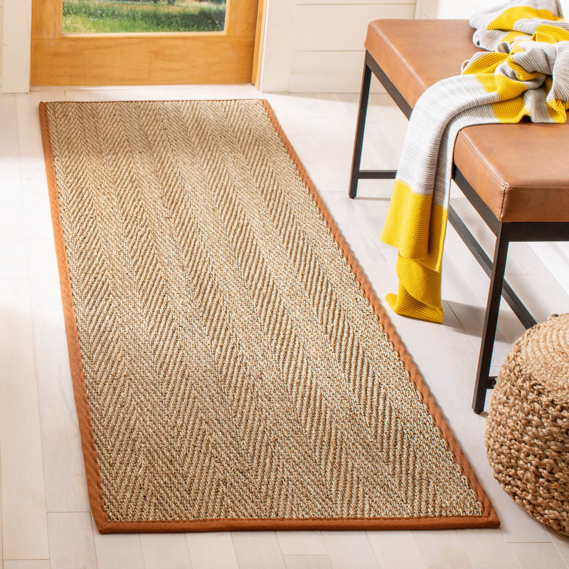 Tapis brun / brun clair Chester, Tapis de couloir beige