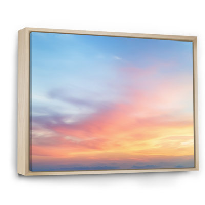 Cotton Candy Skies 2 - Sky, art mural