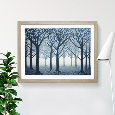 An Enigmatic Forest - Framed Print