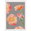 Peach Roses On Gray Print by Jessica Hollander-756553860