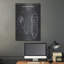 Art mural en métal Luxe Ballet-106419552