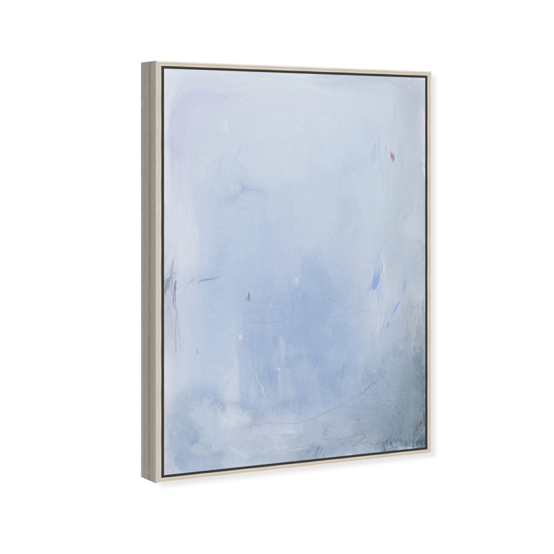 Calm Waters I Print by Oliver Gal, 11"H x 16"W, Silver Floater Frame