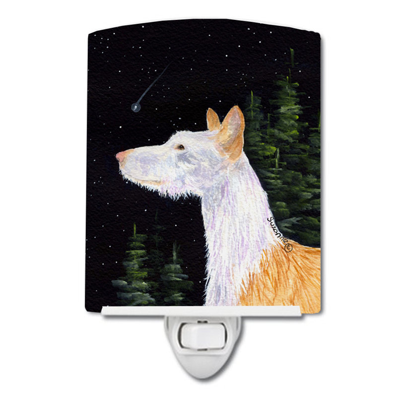 Starry Ibizan Hound Ceramic Night Light
