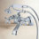 Kingston Deck Clawfoot Tub Faucet with Hand Shower