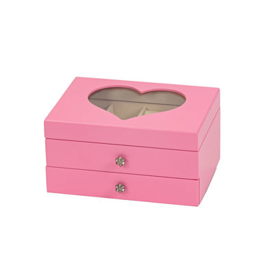 White And Pink Collection Jewellery Box +