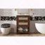 Meuble-lavabo de salle de bain avec lavabo en céramique intégré et tiroirs de rangement-1349015738